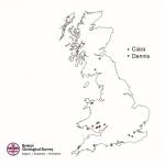 The map gives an indication of the landslides currently reported and entered in the National Landslide Database following Storm Ciara and Storm Dennis to date.