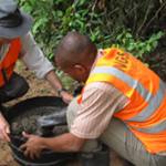 Stream sediment sample