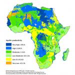 Aquifer productivity Africa