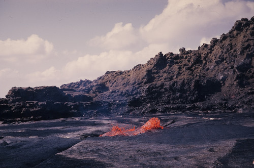 Lava lake at Erta' Ale, Ethiopia