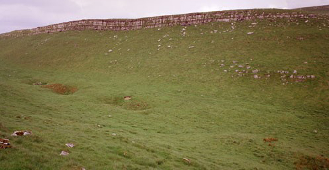 Suffosion sinkholes - Great Scar