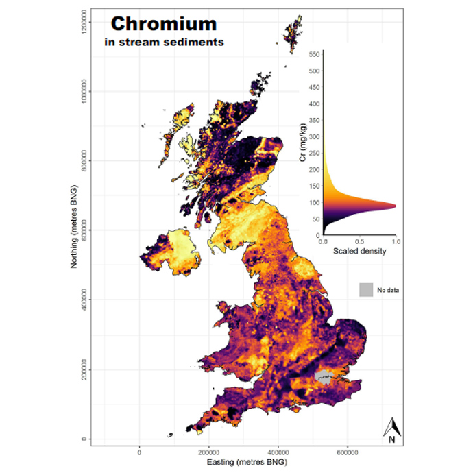 Stream sediment geochemical atlas - British Geological Survey