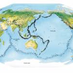 World earthquake map