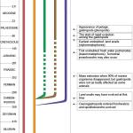 Biological events in gastropod history.