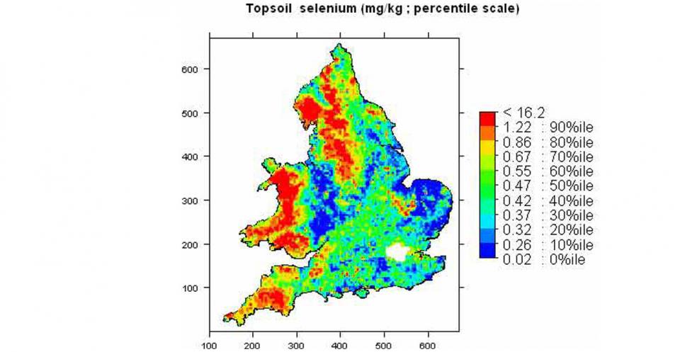 selenium topsoil