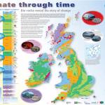 Climate through time poster map. Printed copies are available from our Online Shop.