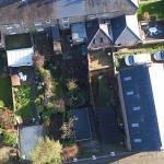 Aerial image of the sinkhole using an unmanned aerial vehicle (UAV).