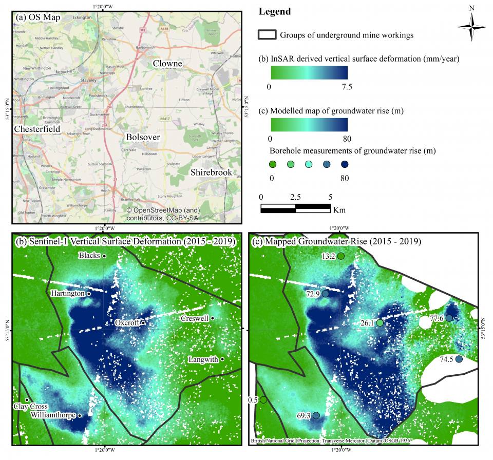 BGS data supports new tool to track geological changes in abandoned coal mines