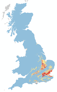 GeoClimate UKCP09 Premium coverage map