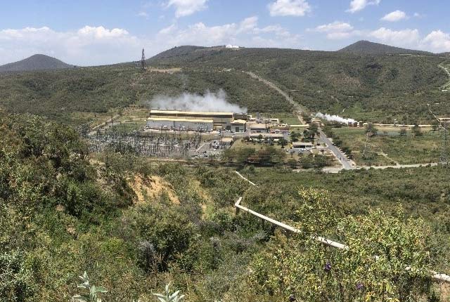 Olkaria geothermal power plant