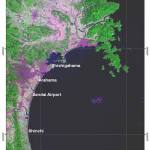 Map 1: Location of survey area on northern Honshu. Landsat false colour satellite image processed by BGS © BGS/NERC