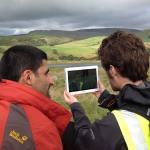 iGeology is widely used in fieldwork as a teaching tool for geology and geography students. iGeology includes bedrock and superficial geology, borehole locations and geological features including faults, folds and mineral veins. BGS © UKRI.