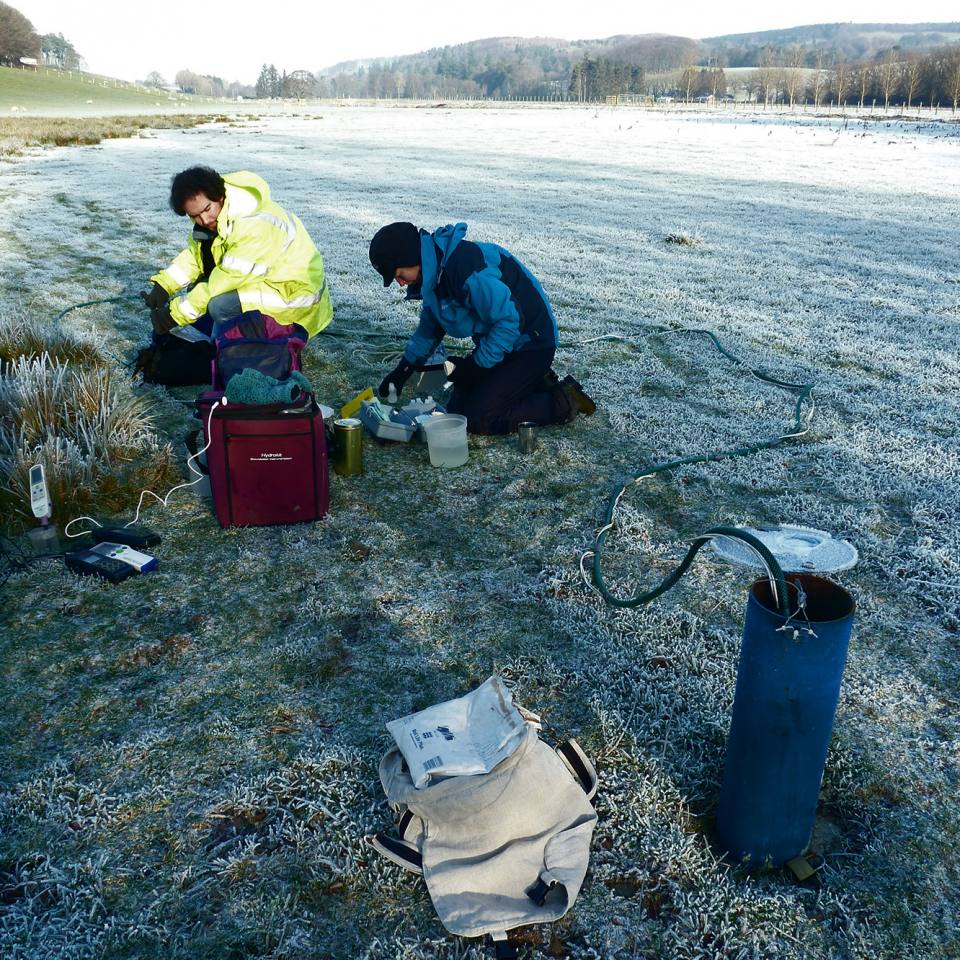 Chemical sampling, Eddleston