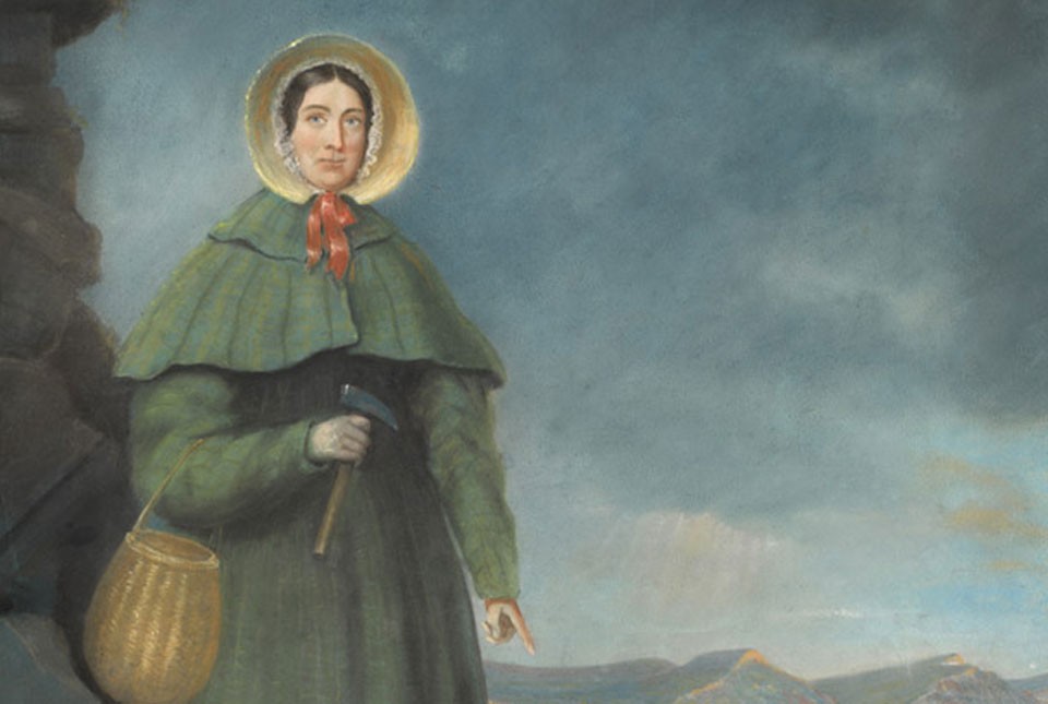 Portrait of Mary Anning by Benjamin John Merifield Donne, 1850