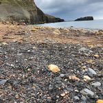 A pebbly beach, perfect for pebble spotting. Source: BGS © UKRI.