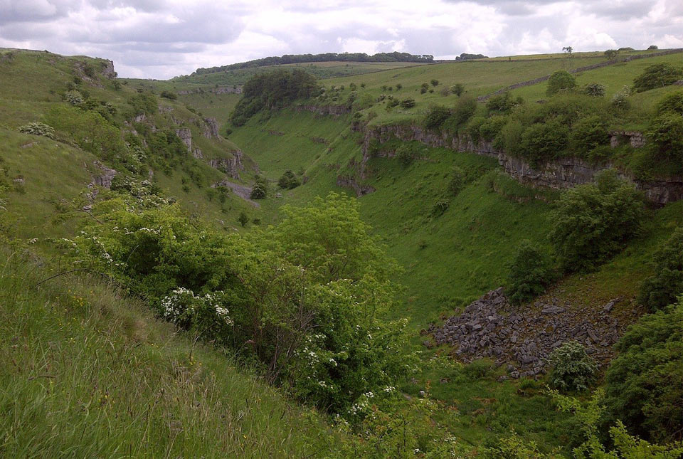 Lathkill Dale looking east
