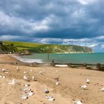 Ballard Down headland from Swanage