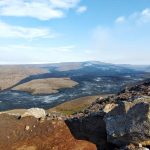 Reykjanes peninsular in Iceland