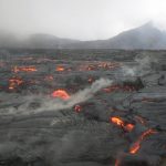 lava field - Reykjanes peninsular in Iceland