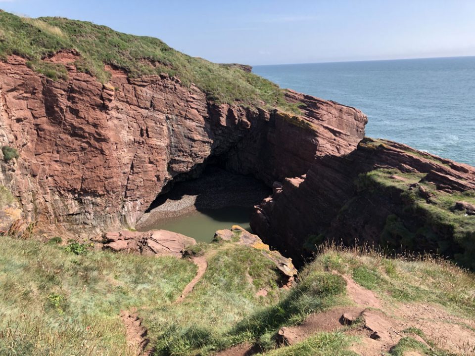 Mermaid's Kirk - Seaton Cliffs