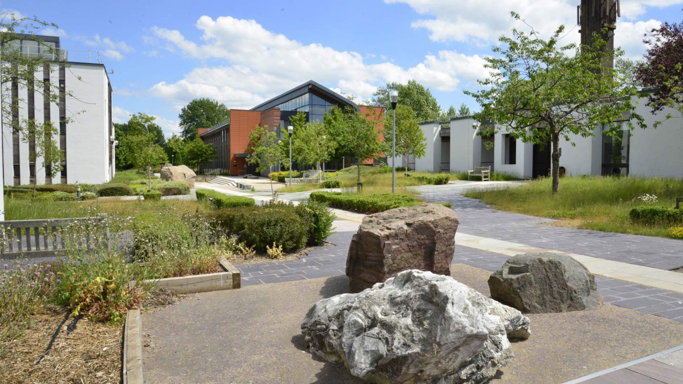 Geological walkway, BGS Keyworth. BGS © UKRI
