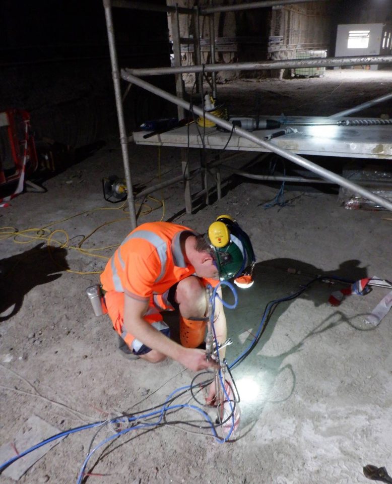 Underground research at Boulby mine
