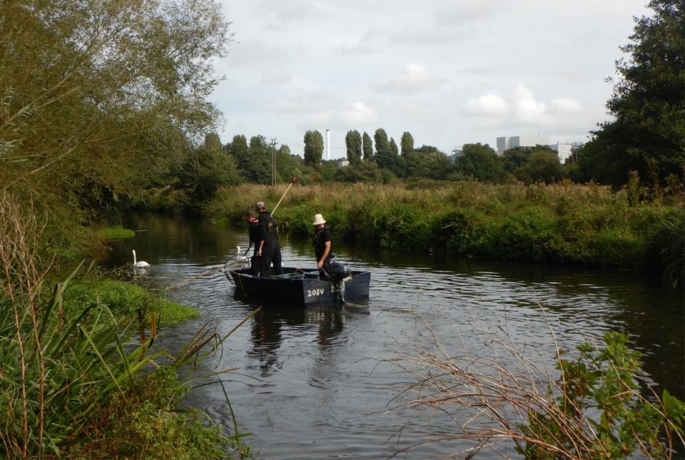 Fishing in the River Wensum