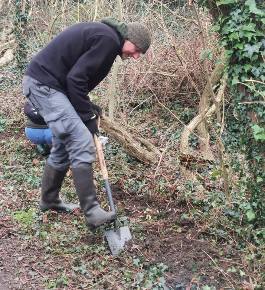 Bulb planting at Keyworth