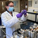 Geochemistry technician in the BGS Stable Isotope Facility