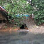 Hanoi Canal: Sample location at an outflow pipe, urban canal in Hanoi