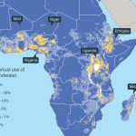 Projected annual use of stored groundwater in Africa