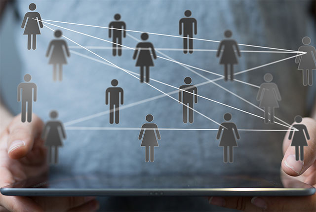 Staff networks enable staff to feel more connected and supported. Image credit: Canva