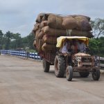 Farmers transport their good to market – Northern India. Image courtesy of D J MacAllister © BGS.