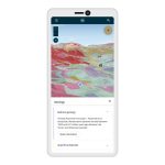 BGS Geology Viewer on a mobile device