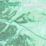 Debris flow susceptibility model GlenCoe. Contains Ordnance Survey data © Crown Copyright and database rights 2022.