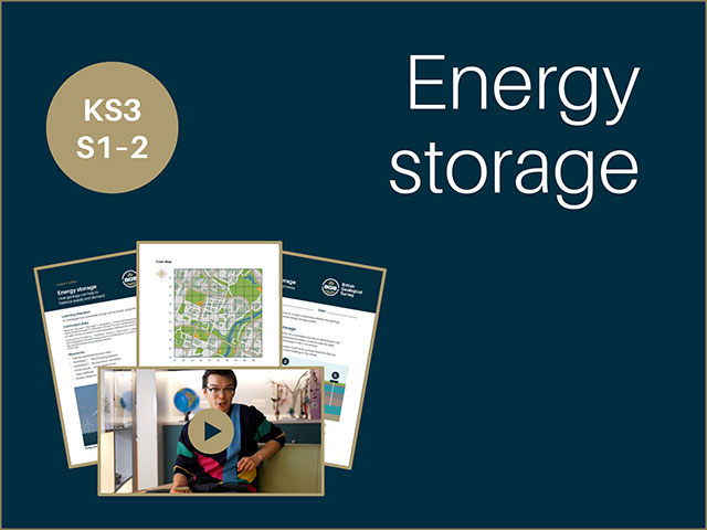 Energy storage.