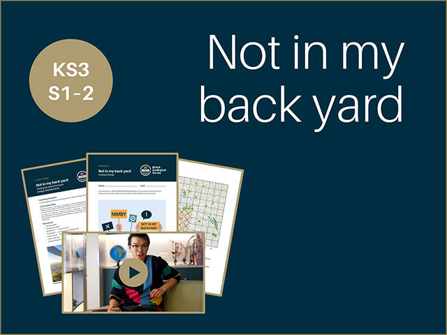 Not in my back yard.