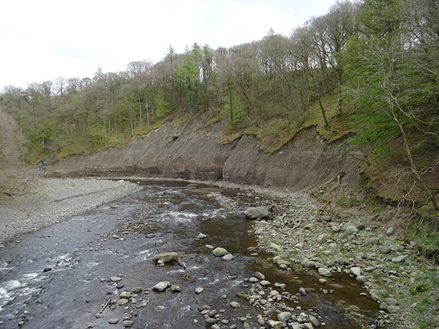 Bank erosion of the River Gretna, Cumbria’