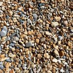 An assortment of rounded pebbles