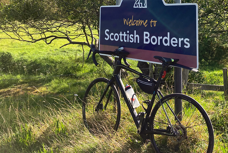 Bicycle in the Scottish Borders