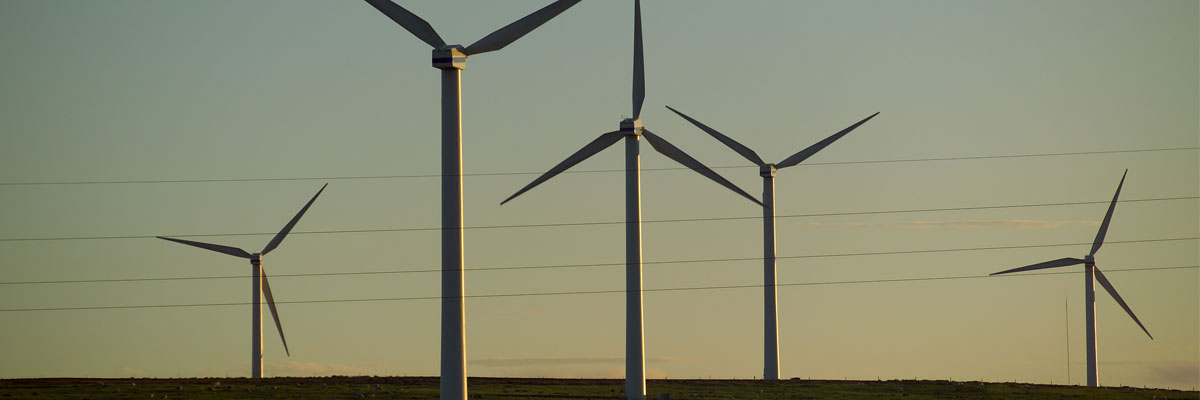 Wind farm, Soutra. BGS © UKRI.