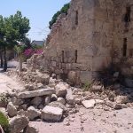 The Greek Island of Kos was hit by a 6.7 magnitude earthquake on Friday 21 July 2017 at 1:31a.m., which also triggered a small tsunami. The earthquake killed two people and caused more than 200 injuries. It also caused structural damage across the Island, especially in Kos Town and around the harbour, as well as structural damage in Bodrum, Turkey. BGS © UKRI.