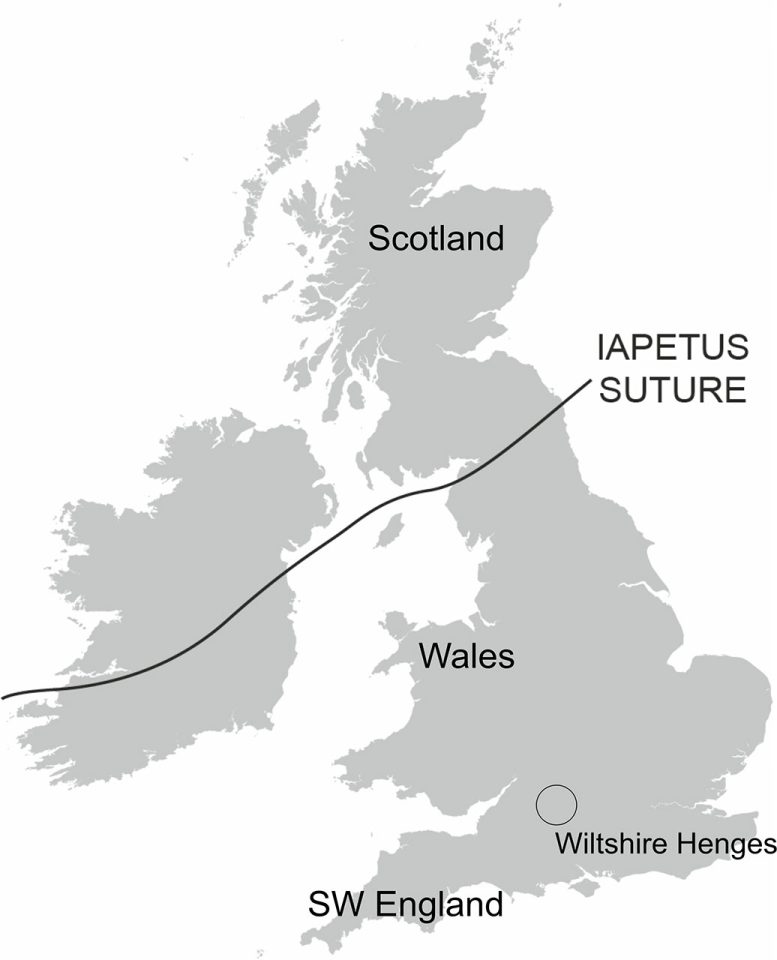 The Iapetus Suture across Great Britain. BGS © UKRI.
