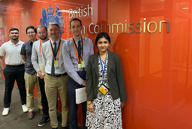 BGS visit to the British High Commission, Kuala Lumpur. BGS © UKRI