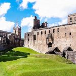 Linlithgow Palace. Photograph by Victor Paul K. Accessed from Wikipedia.org; licensed under the Creative Commons Attribution-Share Alike 4.0 International license.