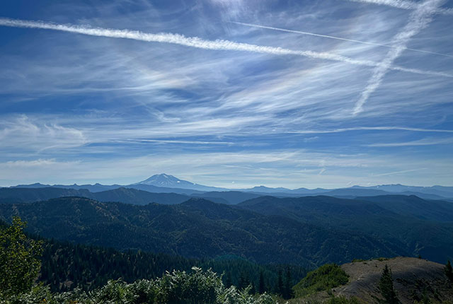 Mount Adams also viewed from Mount St Helens. Samantha Engwell © BGS / UKRI