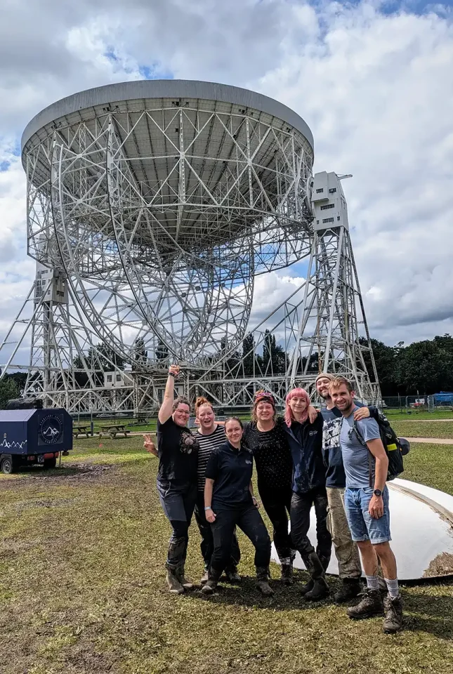 The team at bluedot. BGS © UKRI.