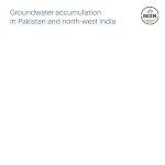 Groundwater accumulation in Pakistan and north-west India. BGS / UKRI
