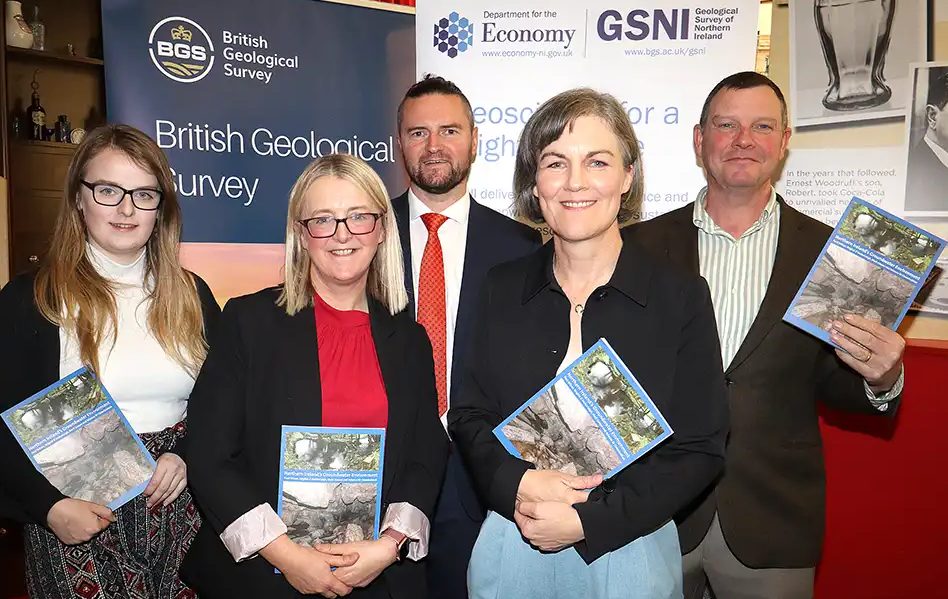 (L to R) Rebecca Ní Chonchubhair, Kirstin Lemon, Paul Wilson, Marie Cowan and Mark Cooper. © Crown