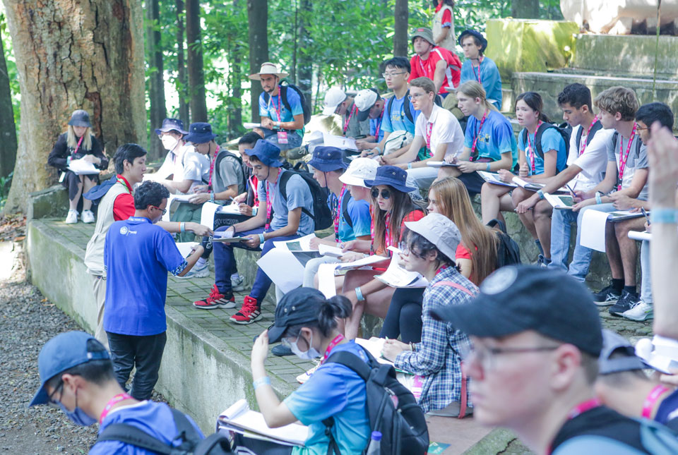 Briefing for the fieldwork test.